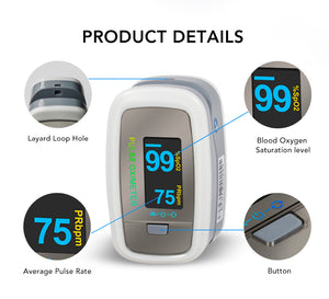 Oxygen Monitor - Healforce Pulse Oximeter